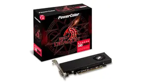 PowerColor RX 550 4GB RED DRAGON LP RX550 4G GDDR5 VGA AMD RADEON