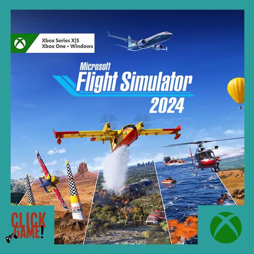 Gambar Microsoft Flight Simulator 2024 Original Xbox Series X|S & PC Gift Code Game dari ClickGame Kota Administrasi Jakarta Selatan Tokopedia