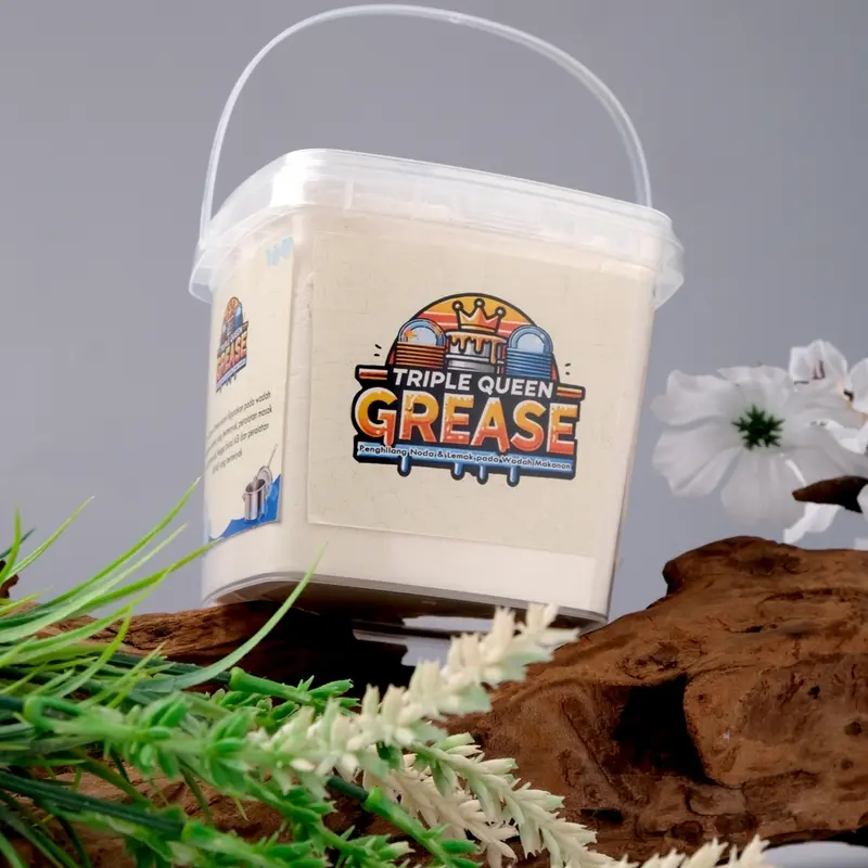 Triple Queen Grease Penghilang noda dan lemak pada wadah makanan tanpa menggunakan bahan kimia 2