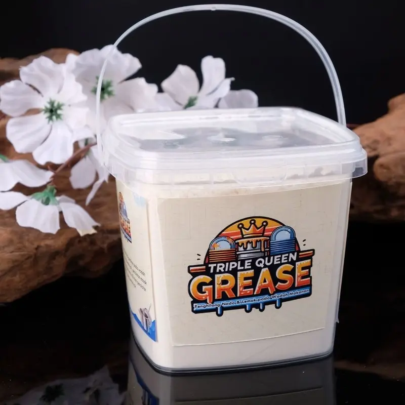 Triple Queen Grease Penghilang noda dan lemak pada wadah makanan tanpa menggunakan bahan kimia 0