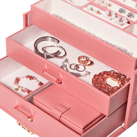 Gambar BILLSTONE Amour Large Rose Gold Jewelry Box Jewelry Case  | Kotak Perhiasan dari BILLSTONE OFFICIAL Kota Administrasi Jakarta Pusat 5 Tokopedia