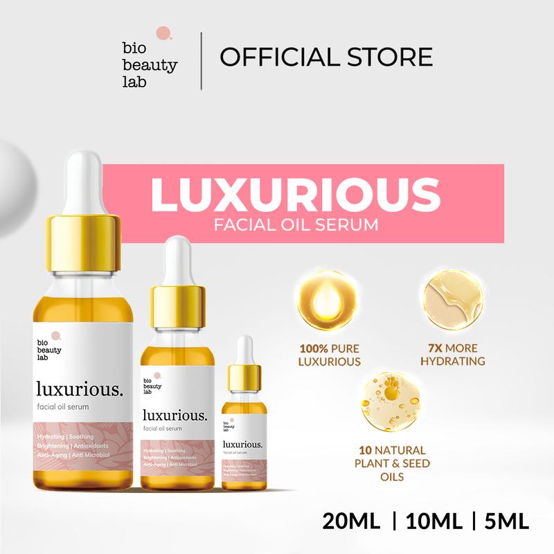 Product Introduction of Bio Beauty Lab Luxurious Facial Oil Serum Wajah 20ml / 10ml / 5ml 0