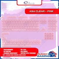 Gambar KEYCAP - KEYCAPS - ASA - AKKO ASA CLEAR TRANSPARENT - PC - 155 KEY - TIFFANY BLUE dari Rumah Gamings Kota Administrasi Jakarta Barat 5 Tokopedia
