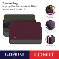 Gambar Tas Laptop MacBook Tablet iPad Sleeve Pouch Case PU Leather Microfiber Hight Quality - Black, Size 13/14" dari WEKOI Indonesia Kota Tangerang 1 Tokopedia