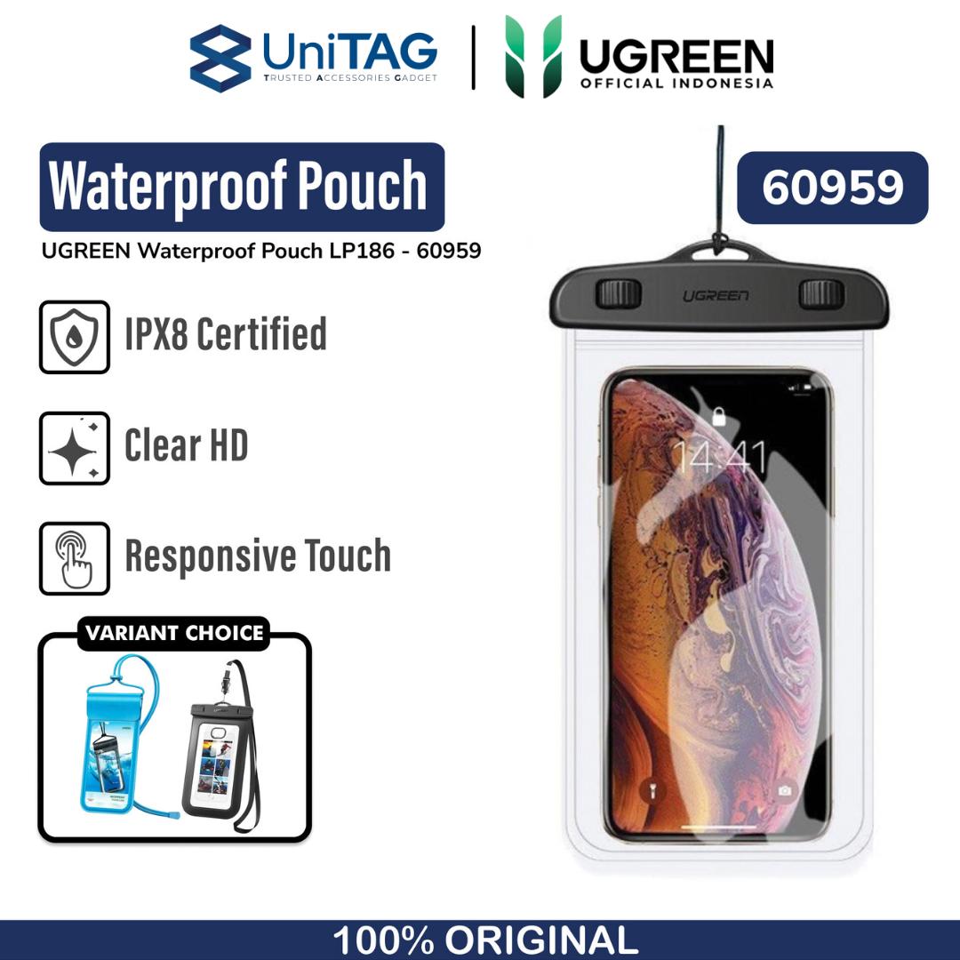 Waterproof Phone Case UGREEN Universal Pouch Waterproof Clear Anti Air