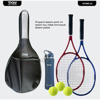 Gambar Mtenis3-To Tas Raket Tenis UpTo 3 Raket Tas Tennis Tas Tenis The X Woof - Hitam dari The X Woof Kota Administrasi Jakarta Barat 2 Tokopedia