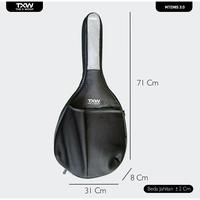 Gambar Mtenis3-To Tas Raket Tenis UpTo 3 Raket Tas Tennis Tas Tenis The X Woof - Hitam dari The X Woof Kota Administrasi Jakarta Barat 5 Tokopedia