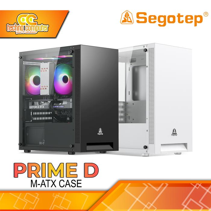 Gambar CASING SEGOTEP PRIME D - Mid Tower mATX Case dari Techno Computer Bali Kota Denpasar Tokopedia