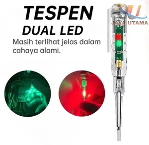 Obeng Tester TesPen Obeng Tes With Indicator Dual LED