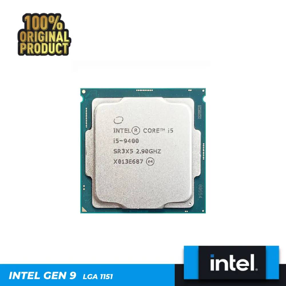 Intel Core i5 9400 | Processor Gen 9 LGA 1151 TRAY