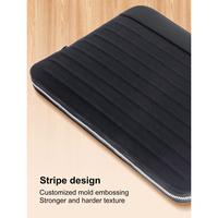 Gambar Tas Laptop MacBook Tablet iPad Sleeve Pouch Case PU Leather Microfiber Hight Quality - Black, Size 13/14" dari WEKOI Indonesia Kota Tangerang 3 Tokopedia