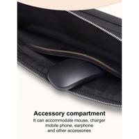 Gambar Tas Laptop MacBook Tablet iPad Sleeve Pouch Case PU Leather Microfiber Hight Quality - Black, Size 13/14" dari WEKOI Indonesia Kota Tangerang 5 Tokopedia