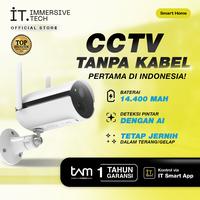 Gambar IT Smart Outdoor Camera W01 - CCTV Wifi Wireless FHD 1080P IP65 dari IT Official Store Kab. Tangerang 1 Tokopedia