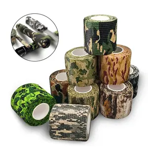 Lakban Camo Tape Isolasi Kamuflase 4.5 Meter 50mm Retractable Hunting
