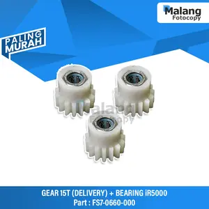 GEAR 15T (DELIVERY) + BEARING iR 5000 - Kode Part : FS7-0660-000