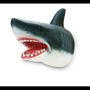 Hi Quality Animal Head ikan shark Kepala hiu Hand Puppet
