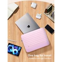Gambar Tas Laptop MacBook Tablet iPad Sleeve Pouch Case PU Leather Microfiber Hight Quality - Black, Size 13/14" dari WEKOI Indonesia Kota Tangerang 2 Tokopedia