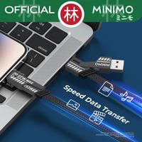 Gambar Minimo DSF01 Kabel Data Cable USB 4 in 1 Fast Charging USB C to C Iphone Lightning PD 27W Max 65W dari Liem Group Kota Administrasi Jakarta Barat 3 Tokopedia