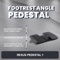 Gambar Rexus Pedestal Ergonomic Footrest Sandaran Ganjalan Kaki Foot Rest - PEDESTAL 1 dari Click & Go Tokopedia Kota Bandung 2 Tokopedia