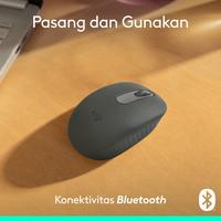 Gambar Logitech M196 Mouse Wireless Bluetooth, Mouse Ringkas dan Portabel untuk Laptop, Tablet, GARANSI RESMI - BLACK dari Naga Mas Computer Poins Kota Administrasi Jakarta Selatan 4 Tokopedia