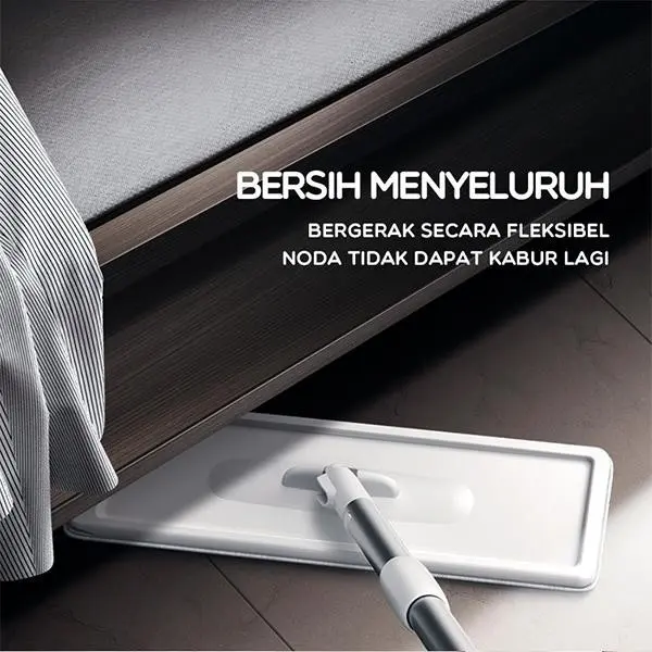 BONBOX Alat Pel Lantai Ultra Mop dengan Ember Ergonomic Handle 360° BCT702