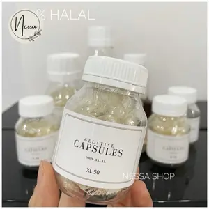 Kapsul Gelatin Bening Halal Capsule