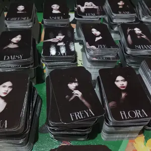 125pcs photocard jkt48 art paper 310g