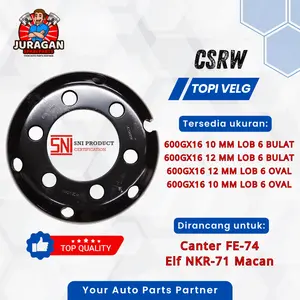 TOPI VELG MITSUBISHI CANTER RING 16 LOBANG 6 - CSRW