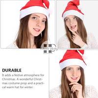 Gambar Topi natal polos / topi santa claus chirstmas dari Istanaparty Kota Administrasi Jakarta Barat 3 Tokopedia