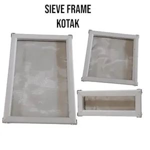 Sieve kotak frame percm custom ( WAJIB TULIS UKURAN PADA CATATAN )