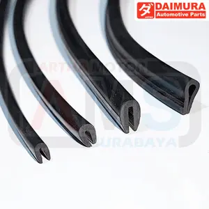 Karet List Lis Helm Karet Lis list U Jepit Helm Karet List Lis Panel Plat kaca Jendela Pintu Jok Kursi Meja Lemari 5mm 6mm 7mm 8mm 9mm 10mm 11mm Universal