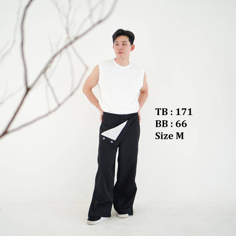 MU-JO "Rex" Side Zipper Pants 2