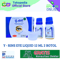 Gambar Y-RINS EYE LIQUID 12 ML 2 BOTOL (PEMBERSIH MATA) dari Apotek Zulkarnain Bekasi Timur Kota Bekasi 1 Tokopedia