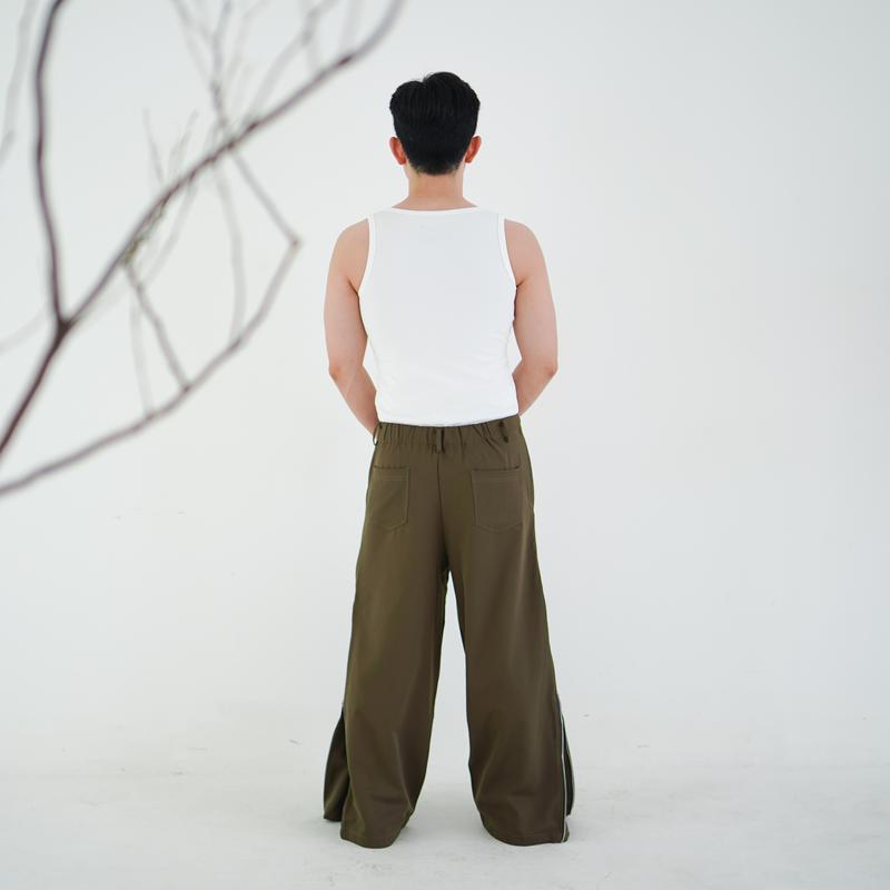 MU-JO "Rex" Side Zipper Pants 4