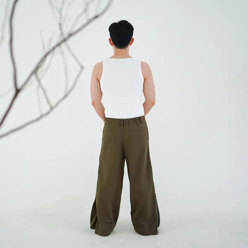 MU-JO "Rex" Side Zipper Pants 3