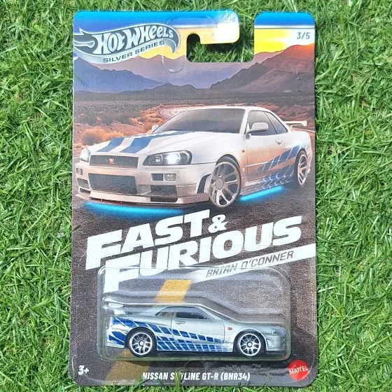 Hotwheels Fast Furious Brian O'conner R34 Eclipse Supra - Shop