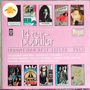 CD 14 TERPOPULER INDONESIAN BEST SELLERS VOL. II