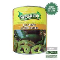 Gambar Jalapeno Sliced 2,8 Kg/tin (Saporito Brand) dari fatarfood online shop Kota Denpasar 1 Tokopedia