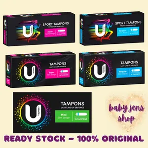 U By Kotex Tampons Super / Mini / Sport / Regular