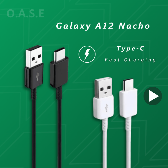 Promo Kabel Charger Samsung Galaxy A12 Nacho USB Tipe C Fast Charging ...
