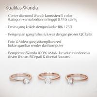 Gambar Cincin Berlian Wanda - Maple 0.3 - Two Tone - Ring dari Wanda House Of Jewels Kota Administrasi Jakarta Pusat 4 Tokopedia