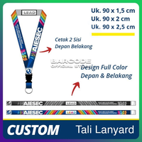 Gambar Tali Lanyard Printing Custom 90x2cm Full Color 2 Sisi Plus Stopper - 1,5cm, Tanpa Stopper dari Barcode Store Solutions Kota Administrasi Jakarta Pusat 4 Tokopedia