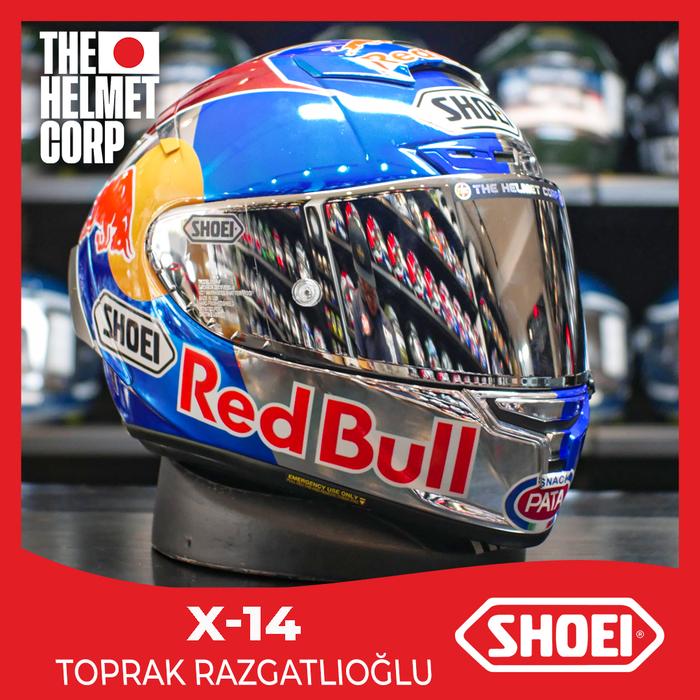 harga helm shoei x14 kw Jual HELM SHOEI X14 TOPRAK FULLFACE HELMET X14 BLUE - Kota Administrasi  Jakarta Barat - Thc Helmets