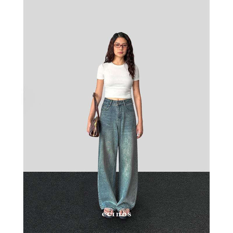 ECINOS - DENIM Wide Jeans 3
