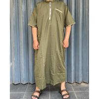 Gambar Jubah Gamis Pria Lengan Pendek Abu Bakar Original by Hawari dari Baju Berkah Store Kota Tangerang Selatan 2 Tokopedia