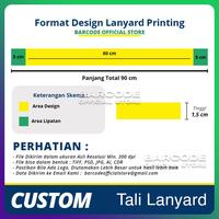 Gambar Tali Lanyard Printing Custom 90x2cm Full Color 2 Sisi Plus Stopper - 1,5cm, Tanpa Stopper dari Barcode Store Solutions Kota Administrasi Jakarta Pusat 5 Tokopedia