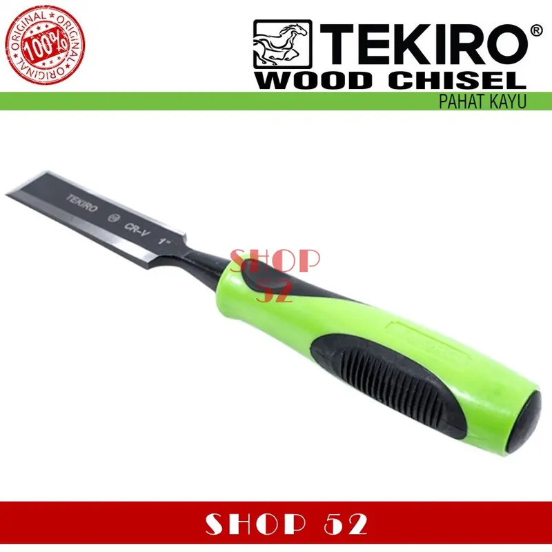 TEKIRO Pahat Kayu Satuan Wood Chisel 1/4" 3/8" 1/2" 5/8" 3/4" 1" 1-1/4" 1-1/2" in inch Original 3