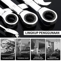 Gambar Isku Kunci Rachet 72GiGi 13MM Kunci Rachet Bolak Balik Kunci Ring Pas Rachet dari PERKAKASKU.ID TOKOPEDIA Kota Administrasi Jakarta Utara 4 Tokopedia