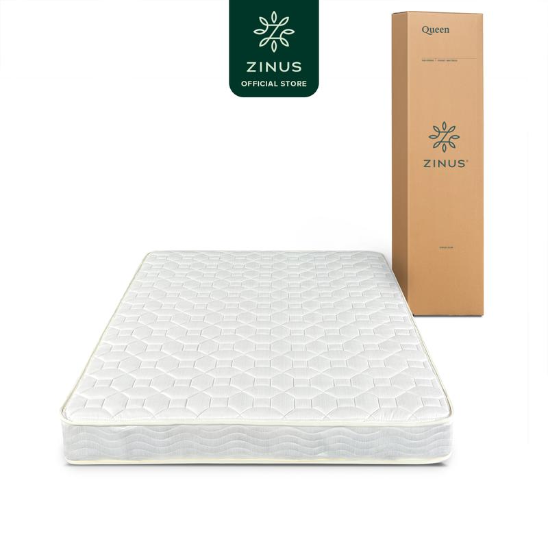 Product Introduction of Kasur Spring Bed Zinus Deluxe Mattress in a Box Tebal 15cm Furniture 0
