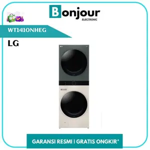 Mesin Cuci LG WT1410NHEG 14/10 Kg Mesin Cuci dan Dyer LG Object WashTower